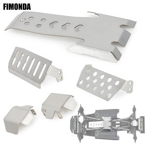 Stainless Steel Axle Protector Skid Plate Chassis Armor for 1/10 RC Crawler Upgrade Parts for Vanquish VS4-10 Phoenix Model Car