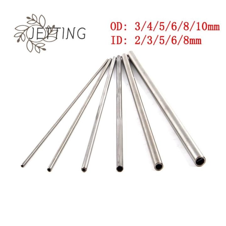 Uxcell 304 Stainless Steel Tube – 10mm ID X 14mm OD X 250mm Length, Seamless Round Capillary Pipe – For Industry, DIY Projects, Mechanical Parts, Fluid Lines