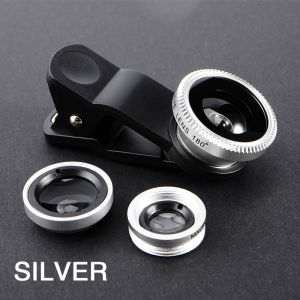3 In 1 Phone Fish Eye Lens Wide Angle Macro Lightweight Camera Lens With Clip Universal Cell Phone Lens For iPhone Xiaomi Huawei