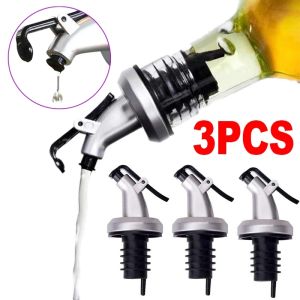 3 cái Chai nhớt Stopper Cap dùng cho thực phẩm cao su nút bít chống rò rỉ vòi phun Dispenser cho dầu giấm dụng cụ rót rượu