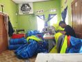 tenda dome kapasitas 10 orang/tenda camping/tenda pramuka. 