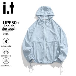 izzue | Sun Protection Thin Cooling Breathable Quick-Drying Mens Outdoor Sportswear