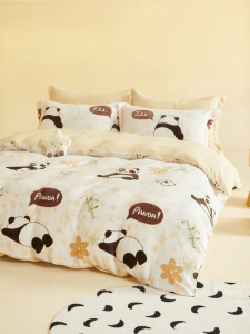 Boyang Home Textile | Coral Fleece Flannel Thickened Quilt Cover