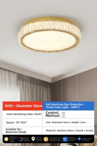 PARSA | Luxury Crystal Ceiling Light LED Modern Simple