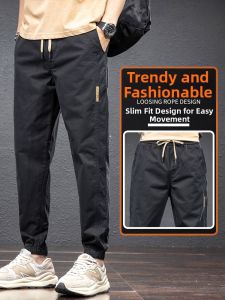 Slim Fit Tapered Pants Men 9/10 Length