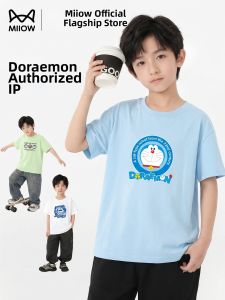 MiiOW | Doraemon Print Cotton Childrens T-Shirts