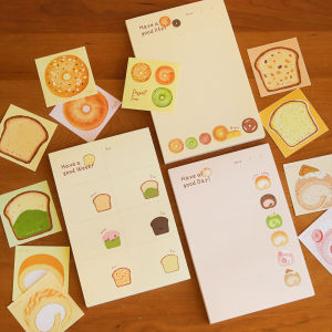 "Original" Dessert A5 Writing Pads Non-Sticky Note Paper Notepad Day Plan Office Memo Mamo Pad