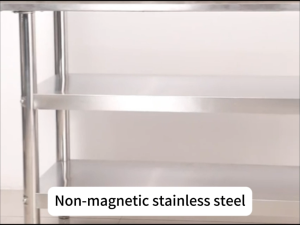 Kitchen island Stainless steel table top Meja dapur Table top kitchen Meja dapur gas Kitchen table rack Kitchen rack