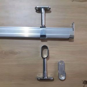 Thanh treo quần áo Oval + 2 bas trơn ( thanh 1m-1.2m-1.5m08m 06m)