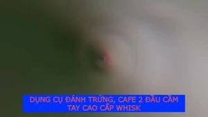 DỤNG CỤ ĐÁNH TRỨNG CAFE 2 ĐẦU CẦM TAY CAO CẤP