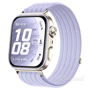 Sport Nylon Loop Strap for Huawei Watch Fit 5 Pro 4 Pro Bracelet Black Orange Belt for Fit 4 Fit 3 Wristband Accessories for Men