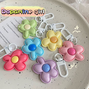 🔥Colorful Flower Key Chain Best Friend Gift Ins Cute Girl Pendant Dopamine Accessory LovelylifeFu👍
