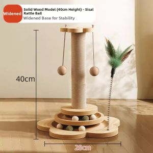 hipidog | Durable Non-Flaking Scratching Post for Cats