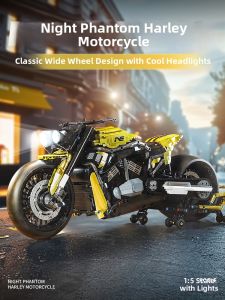 JINGGUAN | Harley Davidson Motorcycle Building Blocks Model