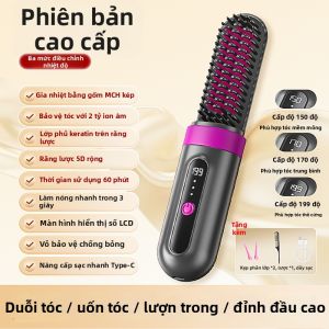 OVL | Công Cụ Duỗi Tạo Kiểu Tăng Khối Cho Tóc Ion