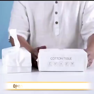 100pcs/pack Face Tissue Towel Pearl Pattern Cotton Disposable Cleaning Towel for Adult Kids Travel Makeup Removal Towel