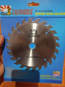 fujiyama mata gergaji potong dan belah kayu 6 inchi 6x24T dan 6x40T mata gergaji baja tct