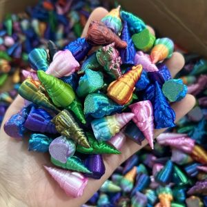 100 ชิ้น 3D พิมพ์ Mini Gnome รูปปั้นสวนและตกแต่งบ้านเดสก์ท็อปรูปปั้นตกแต่งบ้านตกแต่ง Figurines