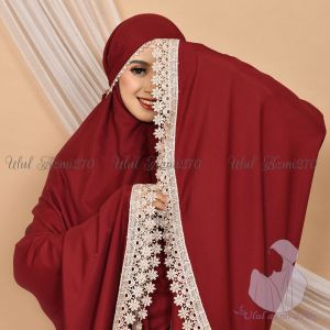 mukena 3in1 mukena dewasa jumbo katun by ulul azmi