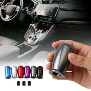 Car Gear Shift Knob Universal Manual Transmission Aluminum Alloy Shifter Lever Knob with 8mm 10mm 12mm Adapter