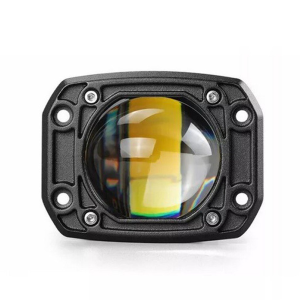 3 Inch 8D LED Lens Driving Work Light 30W Dual Color Flush Mount Fog Lamp Square Round For Off Road 4x4 Truck SUV ATV Motorcycle