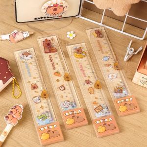 Cartoon Wavy Line Fluid Sand Bookmark Ruler Girls