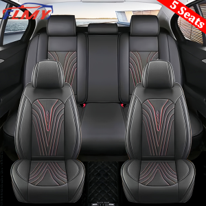 Suzuki Special Car Leather Seat CoversWaterproof Car Seat Protector Automotive Seat Covers Full Set Fit SPresso Dzire Vitara Swift Ciaz Jimny Ertiga XL7