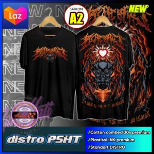 KAOS PSHT SEMUT IRENG ATWORK DESIGN SABLON A2 (A1)