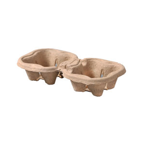 NUOXIAN | Single to Four Cup Takeout Drink Tray Biodegradable Paper Pulp