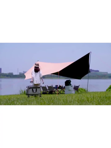 Canopy tent set Ultralight Weight Flysheet Octagonal Butterfly Canopy canopy Waterproof UV-resistant