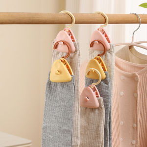 คลิปหนีบผ้าอเนกประสงค์สำหรับแขวนชุดกันลมช่วยประหยัดการเชื่อมต่อที่แขวนตู้เอกสารบ้านที่เก็บของอเนกประสงค์