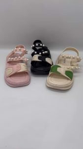 Divine Shoes [Size 25-30] Import Sandal Anak Sandal Flat Anak Perempuan Lucu Lembut Kekinian Sendal Casual 298+5