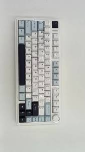 AULA | AULA F75 Max Mechanical Keyboard 81keys Wired/Bluetooth/2.4GHz Wireless Gaming Mechanical Keyboard with TFT Screen and a Knob