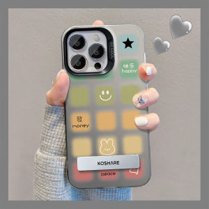 Joyful Prosperity  13 15Promax Compatible Phone Case Protection Cover Cartoon Ins Style Anti-Fall Acrylic Material