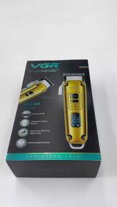 VGR | Máy Cắt Tóc Điện Retro VGR 006 Cho Nam Kim Loại Màn Hình LED Số Chức Năng Khắc Chữ 3-4 Đầu Chỉnh Dùng Cắt Râu Mũi Tai