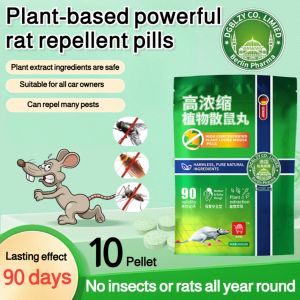 Mouse Repellent Artifact One Pot Kill Rat Repellent Artifact Special Effect New Nemesis Home Indoor Mothballs 植物驱鼠丸强效家用室内防鼠神器