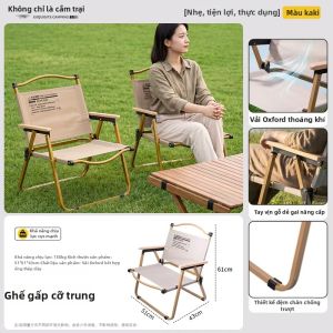BUZHIHUANGYE | Ghế Dã Ngoại và Câu Cá Di Động Mới 2025