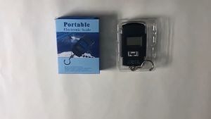 Portable Hanging Electronic Digital Weighing Scale 50kg WH-A08 (Black)
