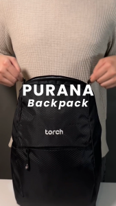 TORCH Purana Beg Belakang Bag Kasual Klasik Simpel Minimalis Lelaki Wanita - Water Repellant Backpack