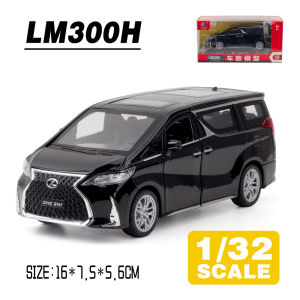 LEO 1:32 Lexus LM300H Metal Diecast Alloy Toy Car Model Trucks For Kids Toys Vehicles Hobbies Collection