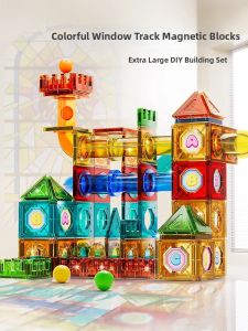XIDIQI | Educational Magnetic Building Tiles for 3-6 Years Old