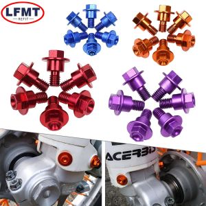 Motorcycle M6*12 Screws Fork Guard Bolt For KTM SX SXF XC XCF EXC EXCF XCW XCFW For Yamaha YZ WR For Husqvarna TC FC TE FE TX FX