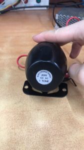 [ERACING] 0313 Universal 12V 20W 1Tone / 6Tone Loud Car Van Truck Auto Vehicle Alarm Warning Siren Horn