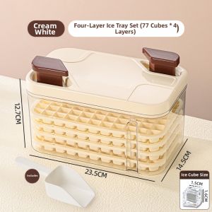 MEISHIMEIJIA | Food Grade Press-and-release Home-use Ice Tray
