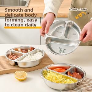 Thickened Steaming Bowl for Rice Cooker Special Steaming Pan with Dividers Home Use Steamer Grid Plate Multi-Function Pot