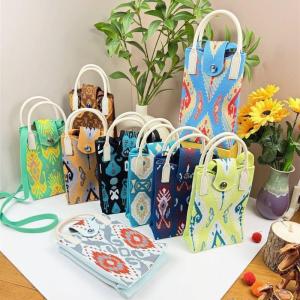 Túi Đeo Chéo Du Lịch Cầm Tay in Họa Tiết Dân Tộc Mới 2025 Túi Điện Thoại Di Động Thời Trang Thường Ngày Cho Nữ Túi Xách Thời Trang