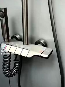 Sen cây tắm 4 phím đàn YAMATO cao cấp mạ titan tắm đứng - Sen tắm củ đồng nặng 1kg5 bền đẹp - Hàng nhập khẩu cao cấp