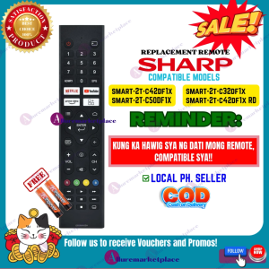 SHARP Smart TV Remote Control GB396WJSA MODEL 2T-C42DF1X 2T-C42DF1X RD 2T-C50DF1X 2T-C32DF1X alluremarketplace2nd
