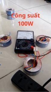 Biến áp 220v ra 100v cho quạt nhật máy lọc không khí công suất 100w