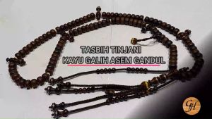 Tasbih kayu Galih asem gandul model TINJANI 99 butir Natural alami